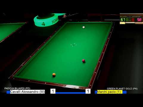 Cavalli Alessandro(M) vs  Marchi Paolo(1)    Quarti di Finale