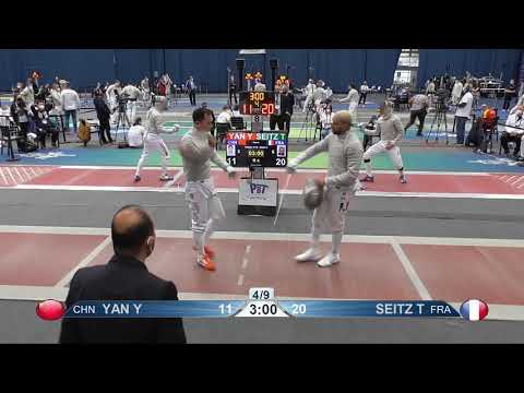 2021 Budapest Mens Sabre Team T16 CHN vs FRA