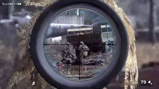 【COD MWR】キャンペーンのインテル攻略！！雑魚実況者スナイパーで敵を狙撃・隠密行動　ベテラン part 11