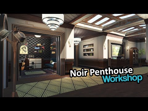 Fallout 4 - Noir Penthouse Workshop Mod (Building Kit)