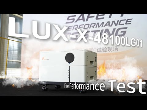 LUX-X-48100LG01 Lithium Battery Fire Protection Test - Built-in Aerosol Fire Extinguishing Module (Felicitysolar)
