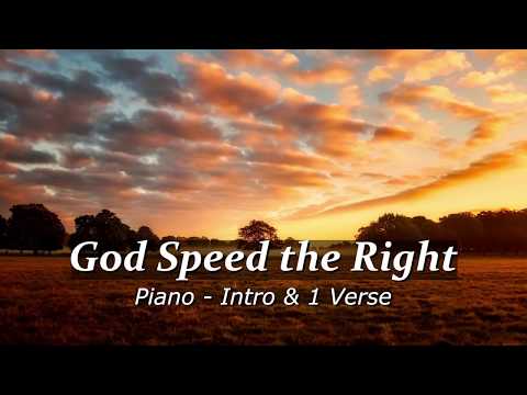 LDS Hymn #106 - God Speed the Right - 1 Verse - LDS Piano Music