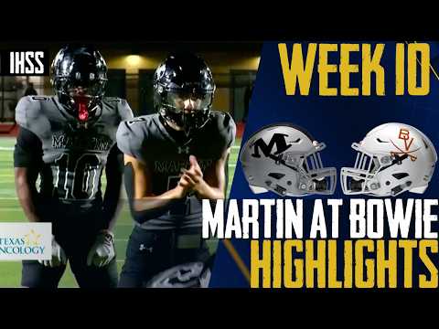 Arlington Martin Stays Undefeated with 45-20 Win Over Bowie | Texas Oncology Team of the Week