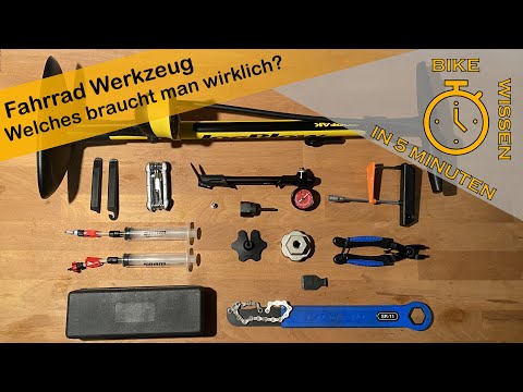 Welches spezielle Fahrrad Werkzeug braucht man wirklich? | Bike Wissen in 5 Minuten