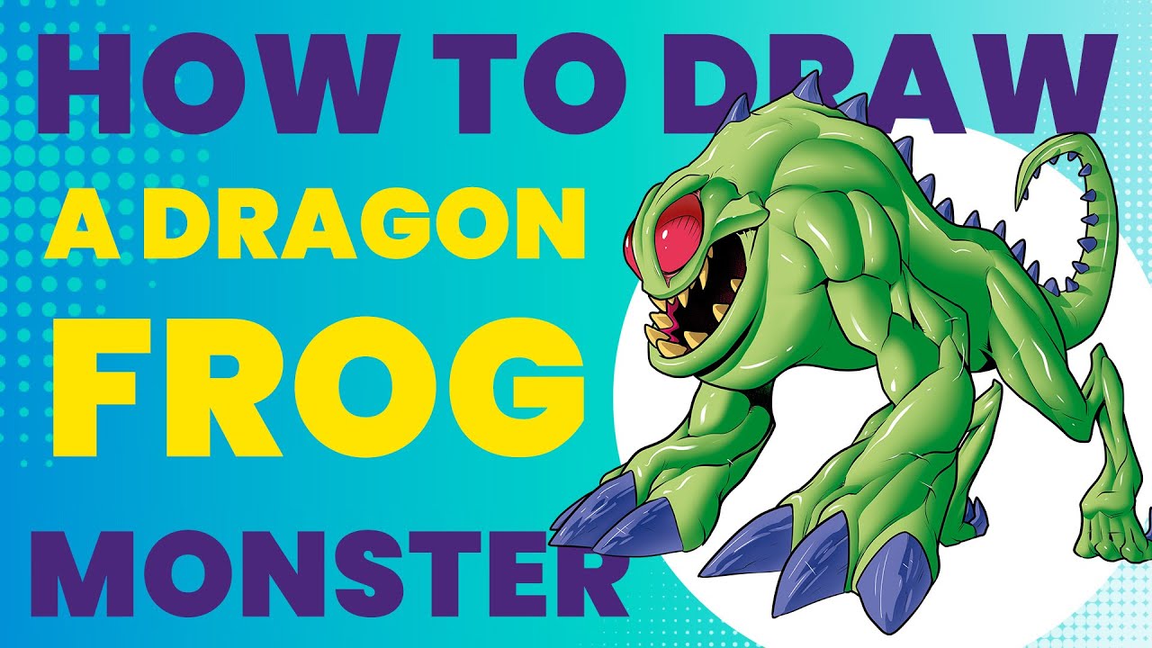 How to Draw a Dragon Frog Monster – Froggore