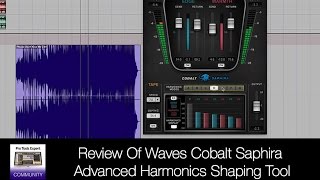 Video thumbnail for Review Of Waves Cobalt Saphira Advanced Harmonics Shaping Tool by Production Expert