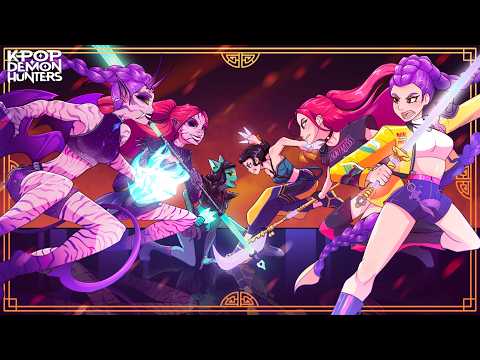 DEMON IDOL - HUNTR/X ( Saja Boys Diss Track ) [ KPop Demon Hunters ] [FULLY ANIMATED SONG]