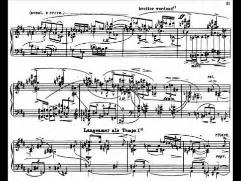 Glenn Gould plays Berg Sonata for Piano Op 1 (1/2)