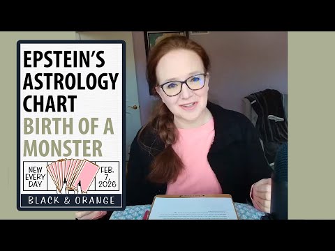 Epstein's Astrology Chart - The Birth of a Monster. Pollsters Predicting Blue Wave Blowout!