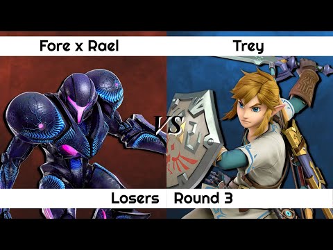 Legacy Bomb City Brawl - LR3 - Fore x Rael (Dark Samus) Vs. Trey (Link)