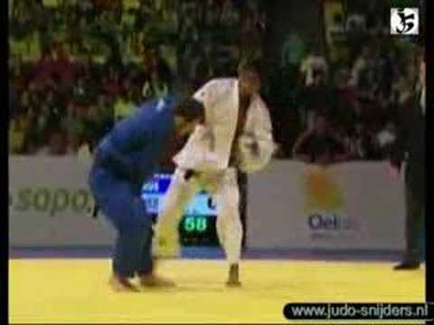 Judo EC Lissabon 2008 Elmont (NED) - Baskhaev (RUS)