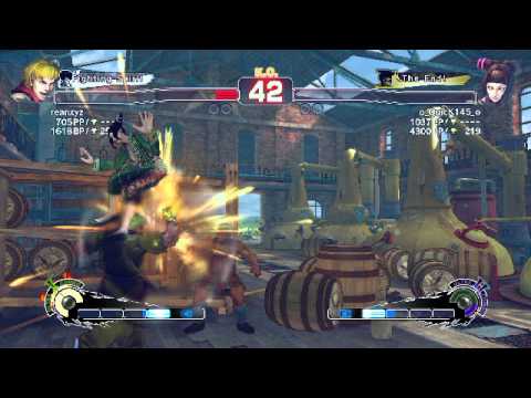 Ultra Street Fighter IV battle: Ken vs Juri