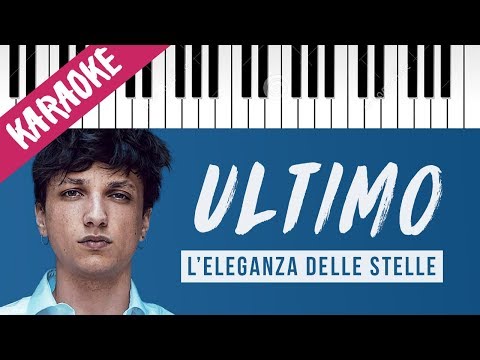 Ultimo | L'Eleganza Delle Stelle // Piano Karaoke con Testo