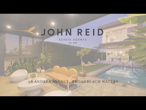 3B Andrea Avenue, Broadbeach Waters, QLD 4218, 3房, 3浴, House