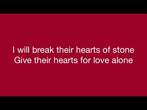 Here I am Lord with lyrics