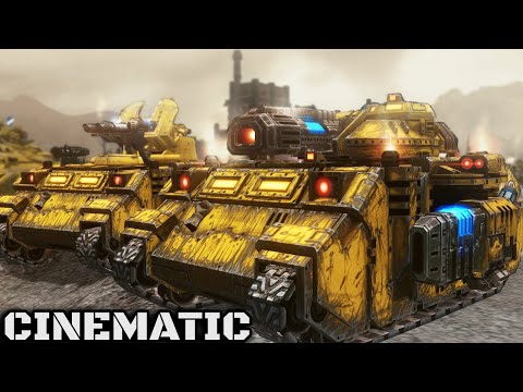 Imperial Fists vs Necrons! - Unification Mod (Survival), Warhammer 40K: Dawn of War: Soulstorm