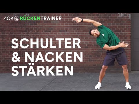 Kräftigung von Schulter und Nacken | AOK-Rückentrainer - Episode 10