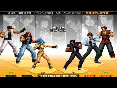 KOF 2002 UM - KOR-Flower VS [TW] Niu Lang . Stopping the opponent's moves