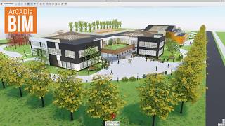 ArCADia BIM 12 - prezentacja nowych możliwości programu w widoku 3D