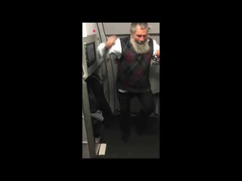 Dancing On A Plane After Hearing Of Rubashkin Release