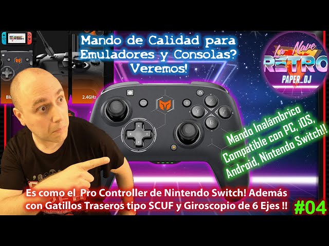 Vídeo relacionado con BIGBIG WON Controladores de Gale Hall Control de movimiento, joysticks y disparadores de Hall, Controladores de juegos de aplicaciones de PC para Switch/PC/iOS/Android