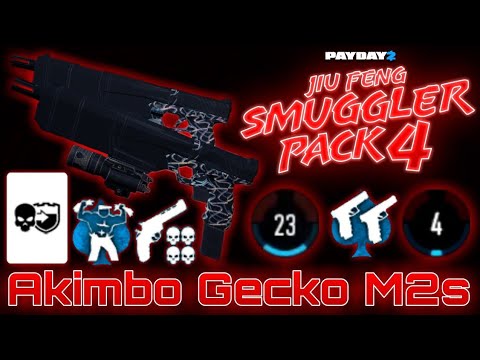 [Payday 2] Akimbo Gecko M2s Builds - BEST DLC AKIMBO PISTOLS FOR ALL HEISTS