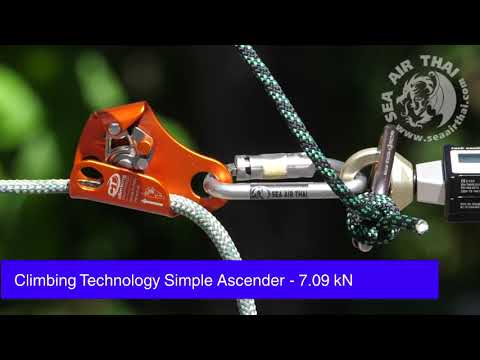 Climbing Technology Simple Ascender Test