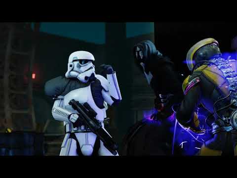 CLONE TROOPERS FACE THE WARLOCK IN THE SEWERS