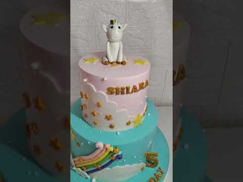 Unicorn Theme cake