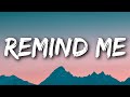 Giveon Remind Me Lyrics
