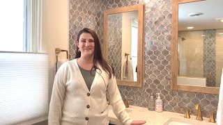 Watch video: Amy's Bathroom Remodel Testimonial
