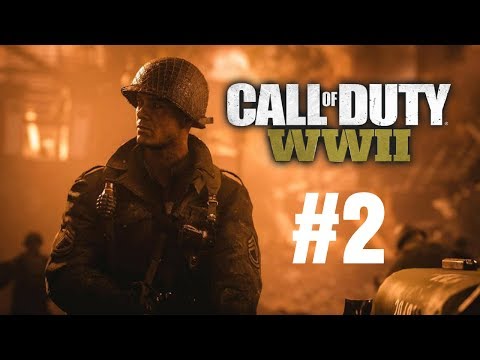 Call of Duty: WWII Walkthrough Gameplay Part 2 – Mission 2: Operation Cobra – No Commentary