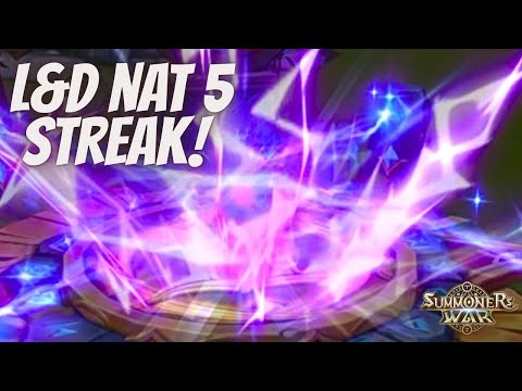 And It's Another W L&D Nat 5 Summon Session! [Summoners War: Sky Arena]