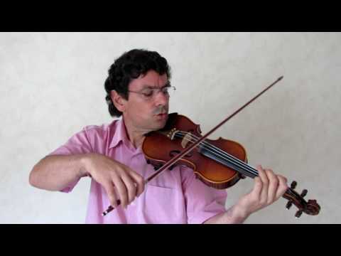 Volume 1 cours 088 / 133 - Joyeux anniv en DO - Apprendre le Violon avec olivier Lesseur