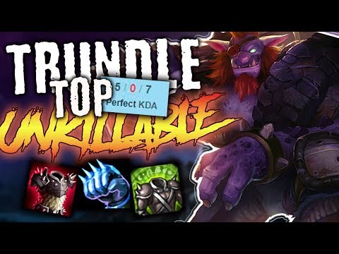 TANKS SHOULD NOT DO THIS MUCH DAMAGE!! - Trundle Top - League of Legends
