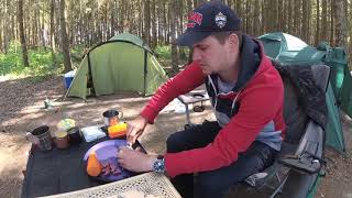 Отдых с палатками на можайском водохранилище