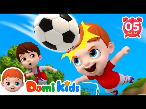 [NEW]Soccer Song(Football Song) | Best Nursery Rhymes For Kids | Kids Songs | Domi Kids