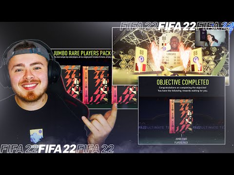 HOW TO GET TWO FREE 100K PACKS IN FIFA 22!! 😱 Girlfriend packs me insane walkout! FUT 22