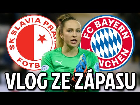 SK SLAVIA PRAHA vs BAYERN MNICHOV - čtvrtfinále UWCL | VLOG | Neuvěřitelný zážitek a výkony holek⁉️