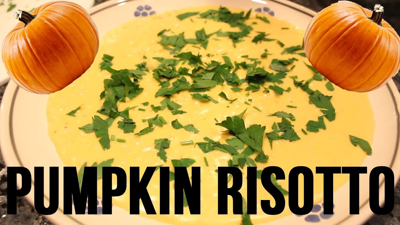 Pumpkin Risotto - Fall Recipe - OrsaraRecipes