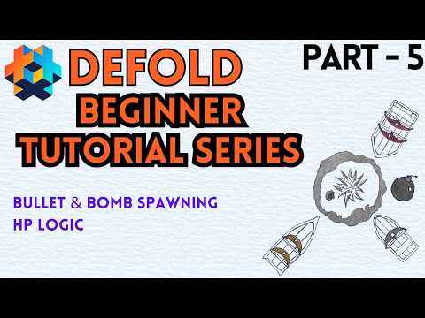 Make A Complete Incremental Game With Defold Tutorial - Part 5 -  Bullet/Bomb Spawning & Hp Logic preview image