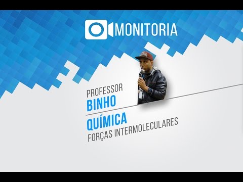 Monitoria Ao Vivo - Química - Forças Intermoleculares - Prof. Binho