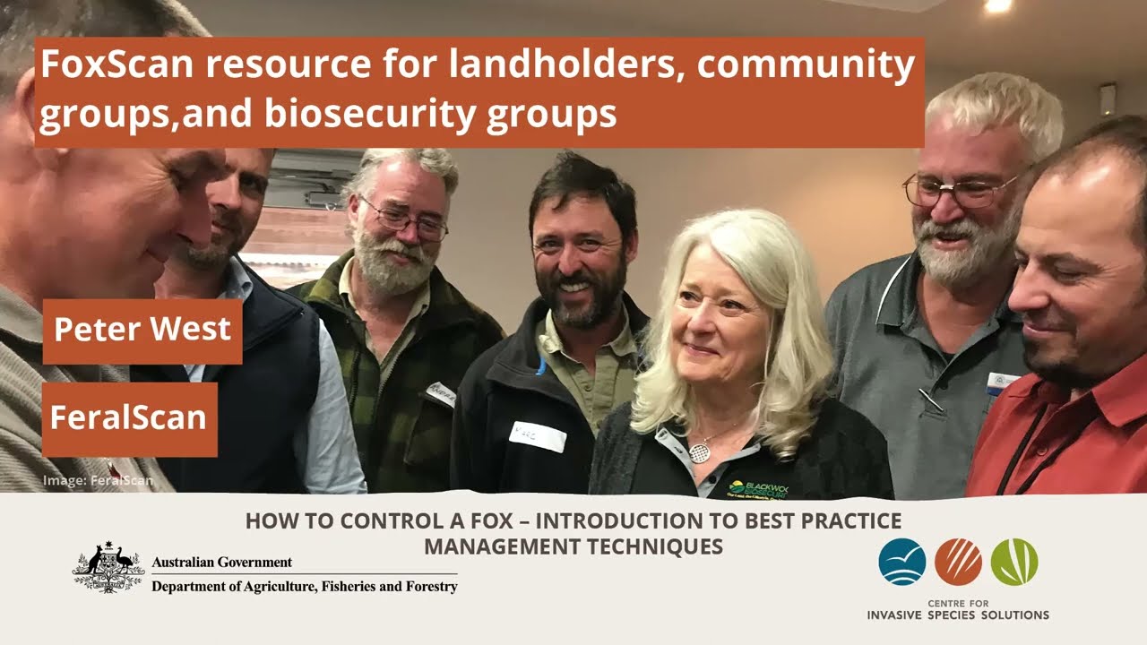 Introducing FoxScan: A resource for landholders, community groups and biosecurity groups