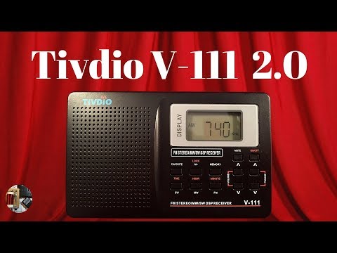 Tivdio V-111 AM FM Stereo LW Shortwave Portable Radio Review 2.0