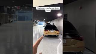 GARAGEM DO PRÉDIO DA PORSCHE #porsche #porschetower #lambo #lamborghinni #pagani #rollsroyce