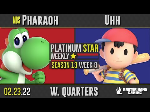 PSW S13:W9 - MBS | Pharaoh (Yoshi) vs Uhh (Steve, Ness) - W Quarterfinals