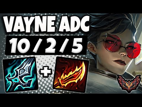 Vayne vs Varus [ ADC ] Lol Korea Grandmaster Patch 13.22 ✅