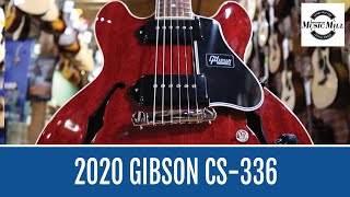 Video thumbnail for 2020 Gibson CS-336 Mahogany Cherry Walnut - DEMO by Manchester Music Mill