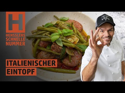 Schnelles Italienischer Eintopf mit Salsiccia Rezept von Steffen Henssler