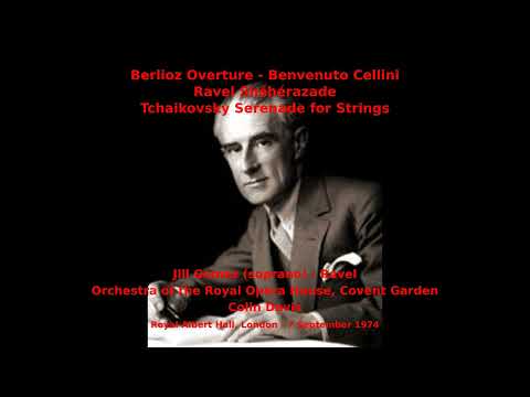 Berlioz, Ravel, Tchaikovsky - Royal Opera House Orchestra -  Colin Davis (Royal Albert Hall, 1974)